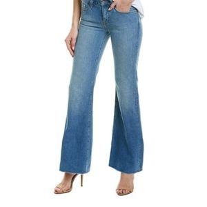 Current/Elliott The Wray Wide Leg Fairwater Cut Light Wash Denim Jeans